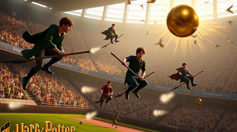 Harry Potter Quidditch Champions gameplay