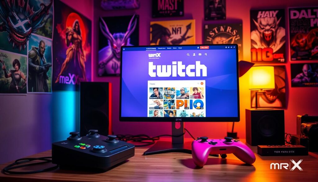 Twitch account setup