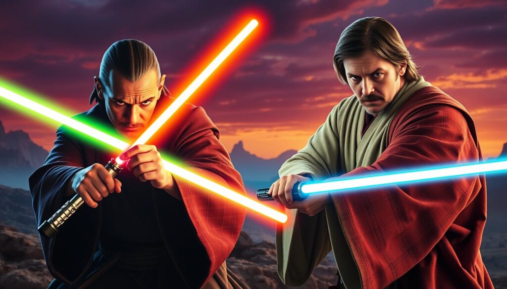 Qui-Gon Jinn and Obi-Wan Kenobi character profiles