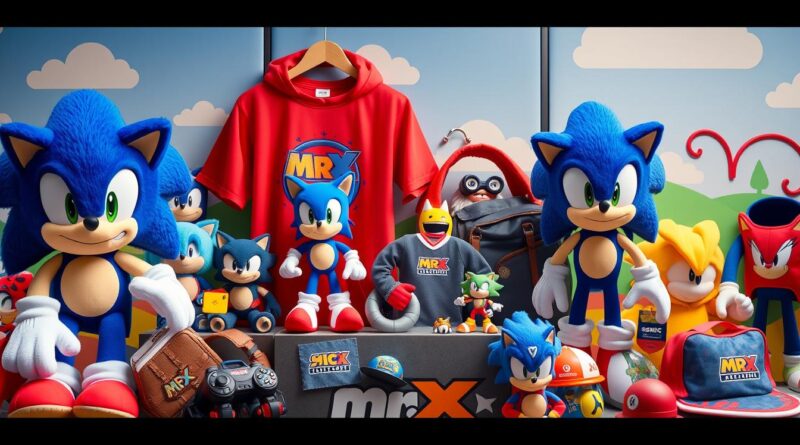 sonic the hedgehog merchandise