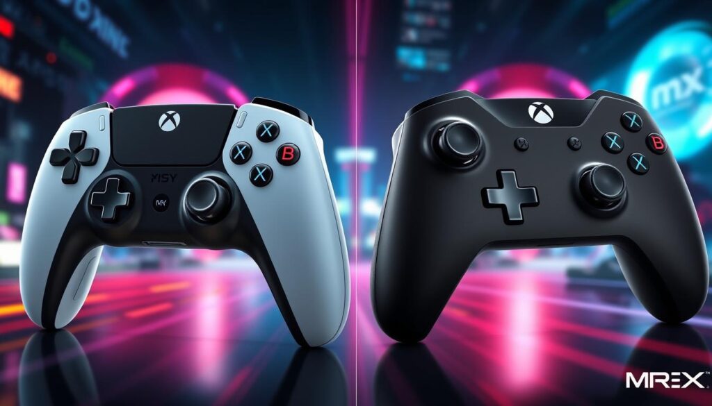 PS5 Pro controller features and Xbox Series X controller design